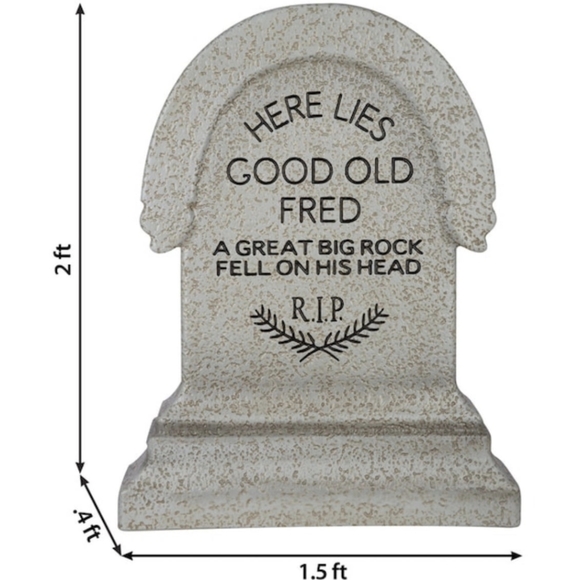 🆕 Good Old Fred Tombstone 🪦 Disney Haunted Mansion - Picture 2 of 4